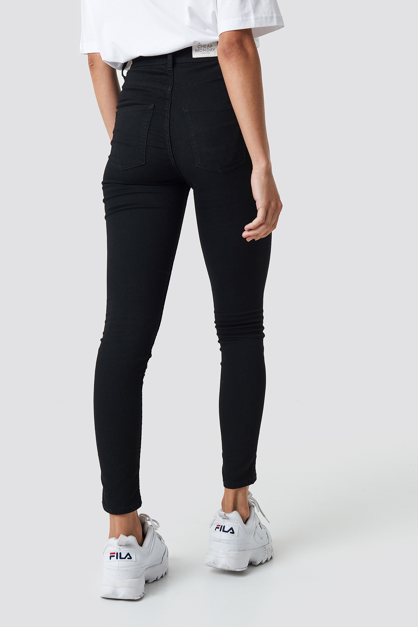 High Spray Black Jeans NA-KDLOUNGE.DE