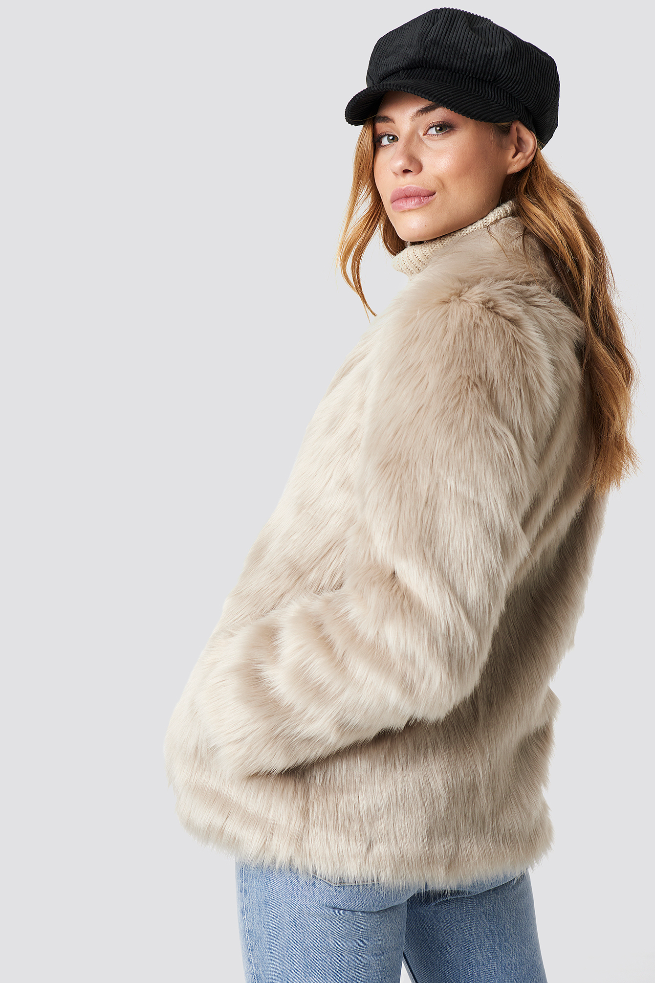 Classic Faux Fur Jacket NA-KDLOUNGE.DE