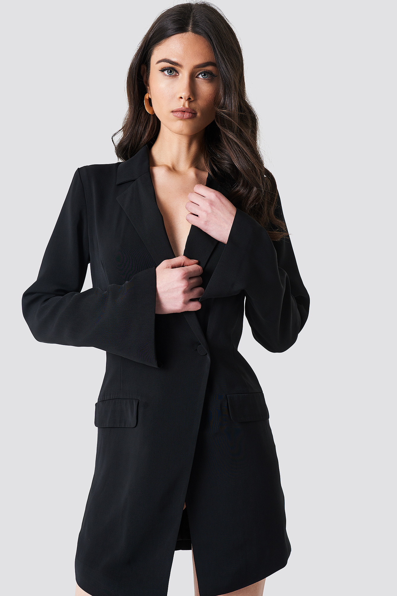 Asymmetric Blazer Dress NA-KDLOUNGE.DE