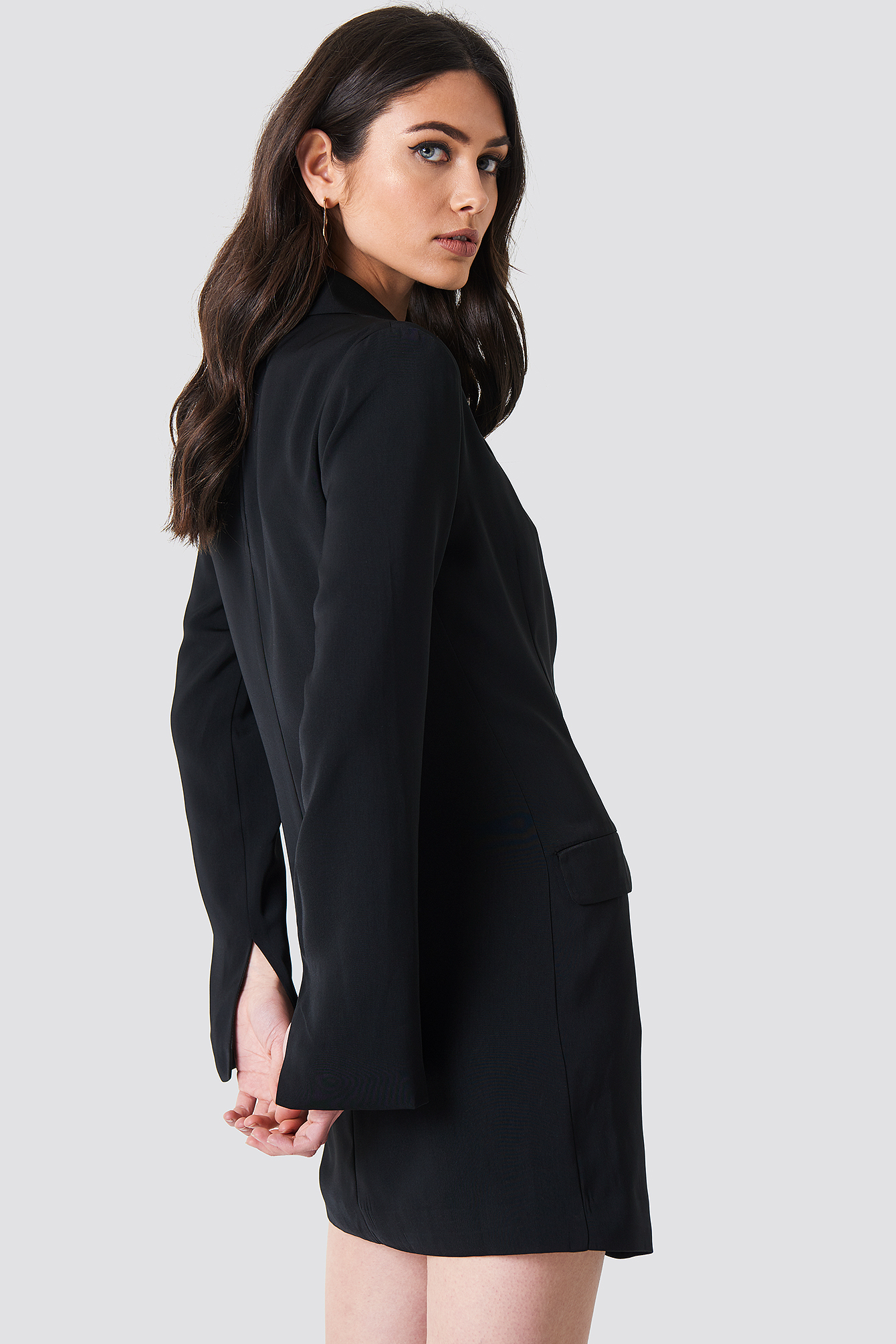 Asymmetric Blazer Dress NA-KDLOUNGE.DE