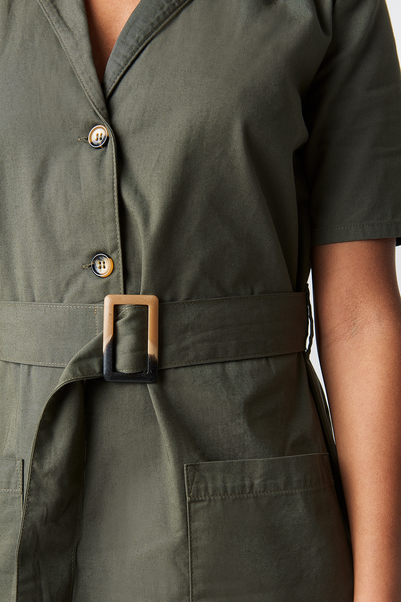 Belted Cargo Mini Dress NA-KDLOUNGE.DE