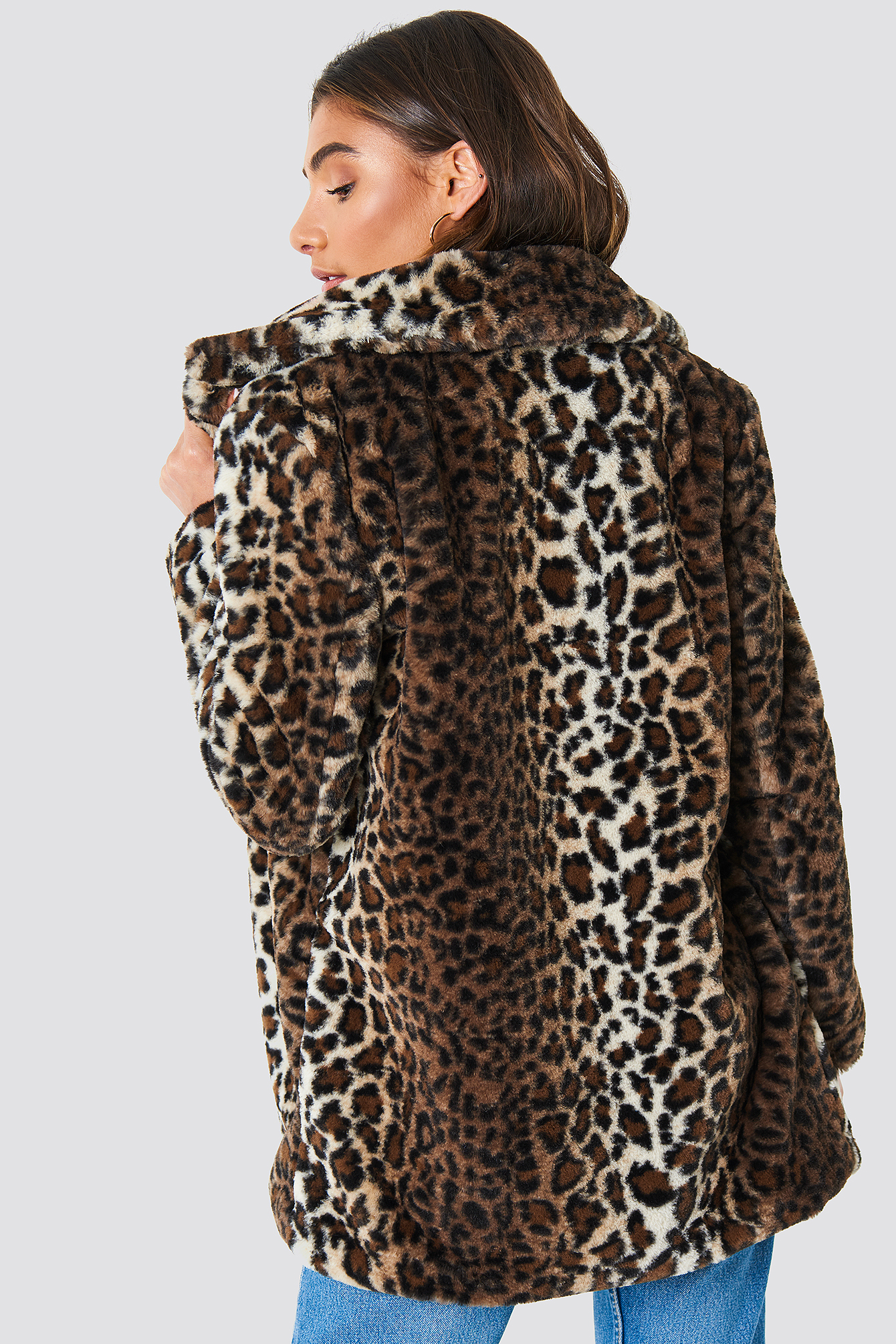 Faux Fur Leo Jacket NA-KDLOUNGE.DE