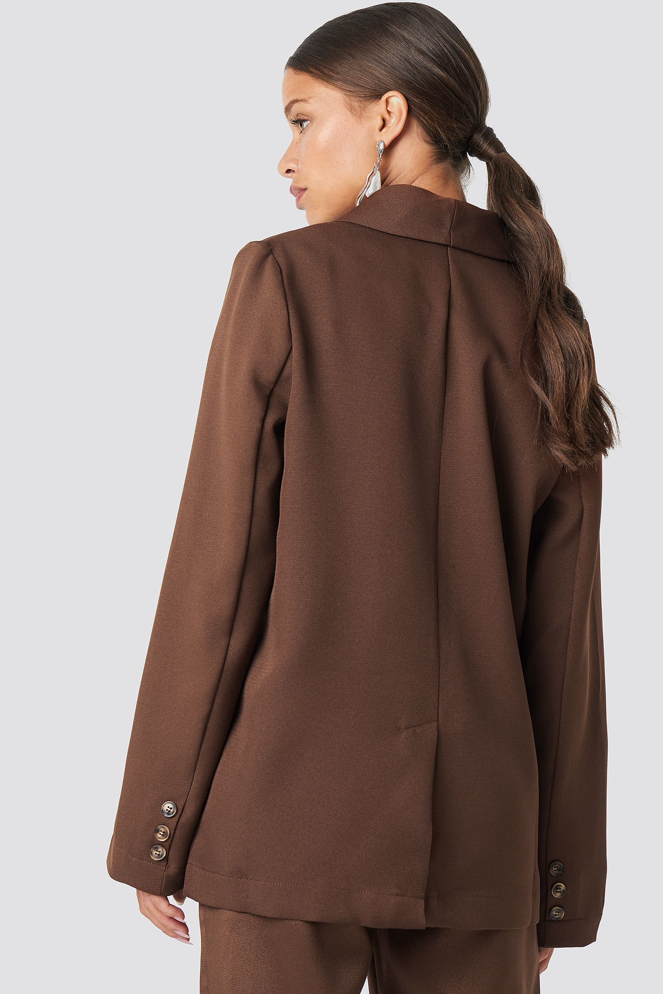 Oversized Double Breasted Blazer NA-KDLOUNGE.DE