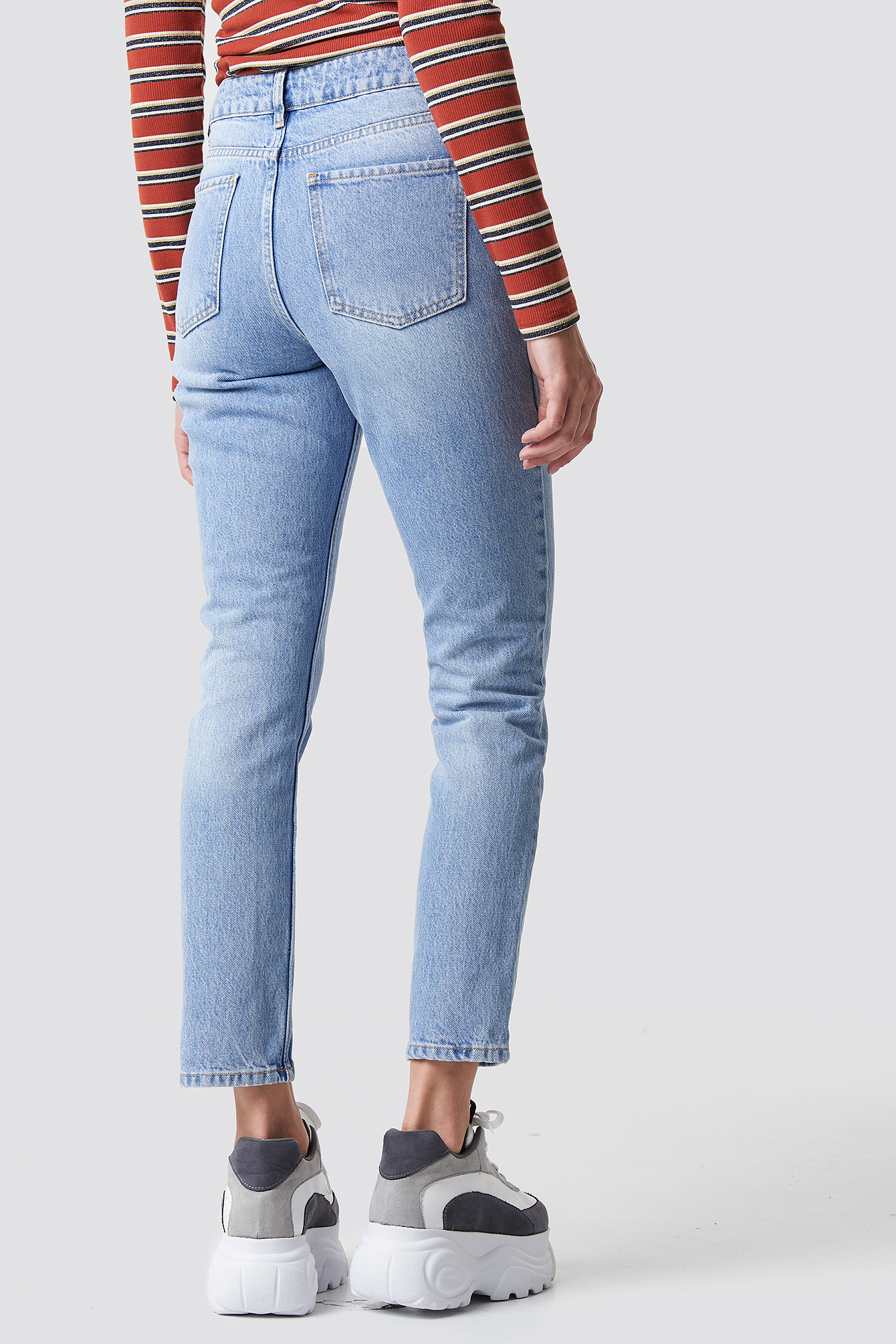 Regular Hem Denim NA-KDLOUNGE.DE