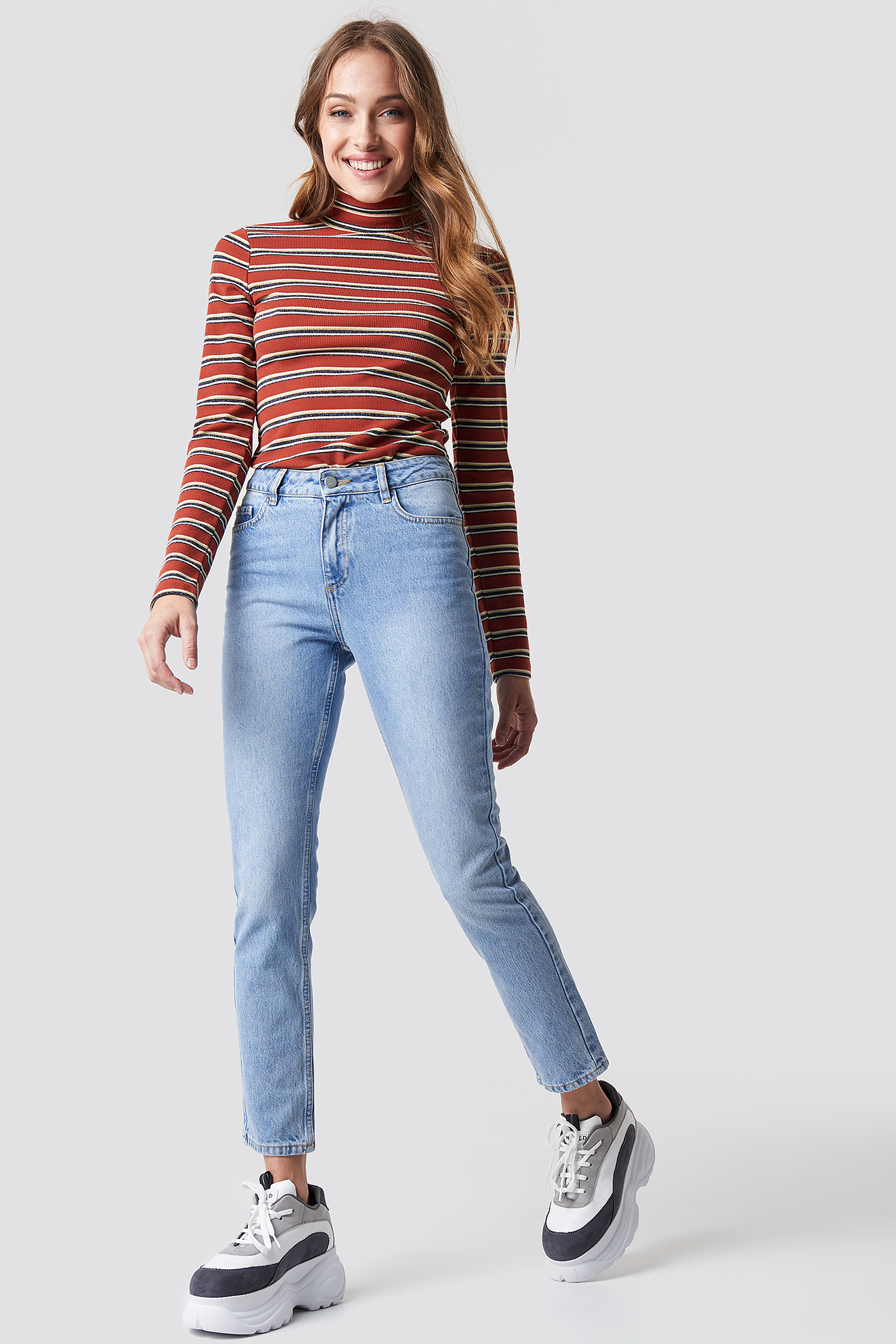 Regular Hem Denim NA-KDLOUNGE.DE