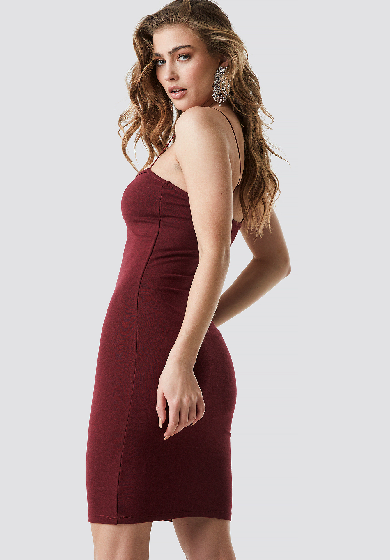 Spaghetti Strap Dress NA-KDLOUNGE.DE