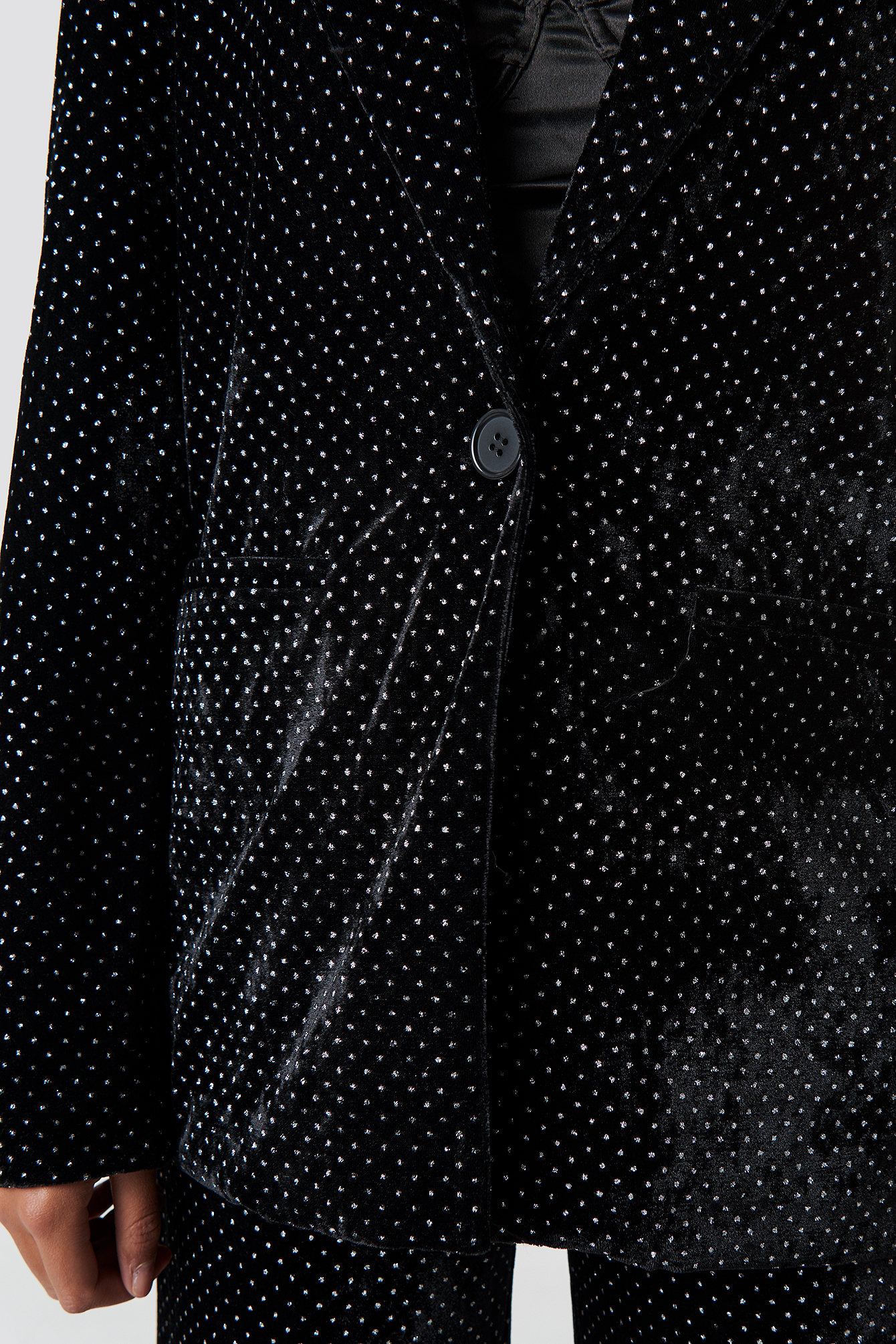 Sparkling Velvet Blazer NA-KDLOUNGE.DE